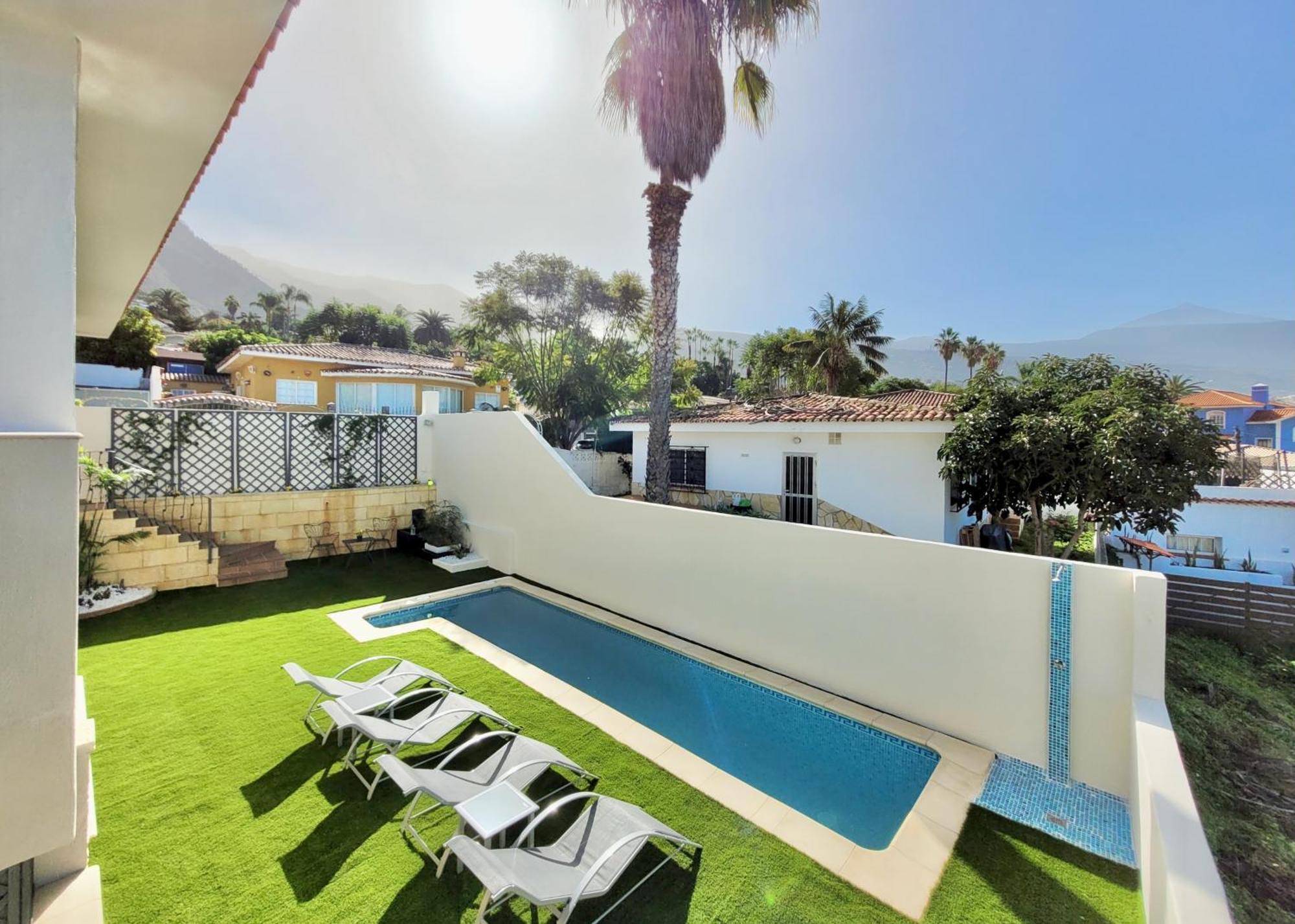 Villa Miya Del Sol Heated Pool La Orotava Exterior foto